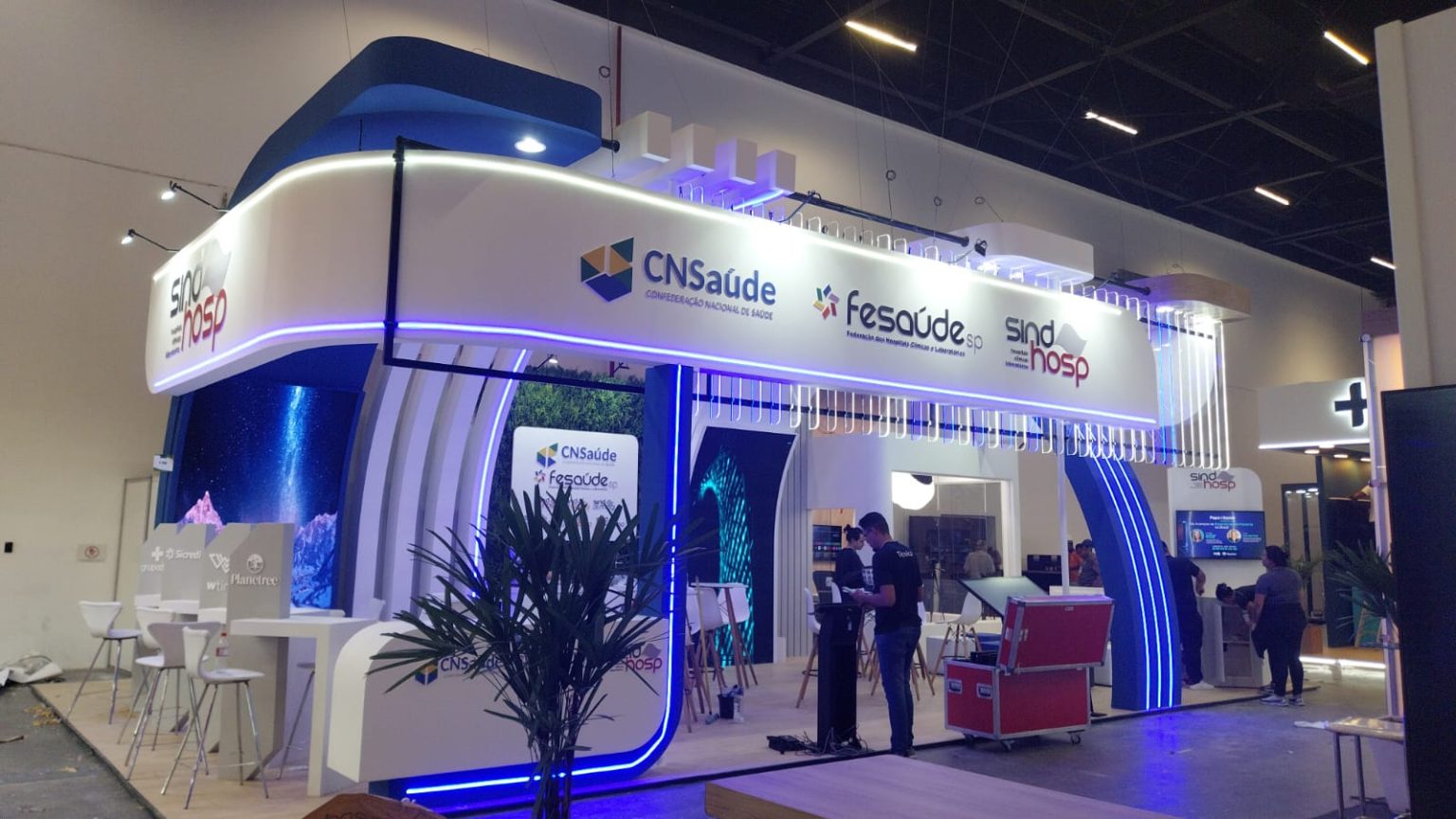 Conheça a programação do estande da FESAÚDE na Hospitalar