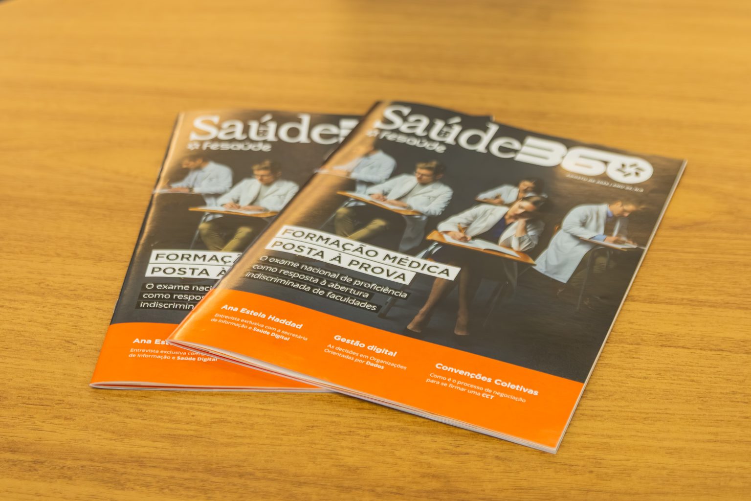 Revista Saúde360 discute formação médica e entrevista Ana Estela Haddad